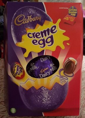 Foto de Cadbury creme egg chocolate egg hollow egg