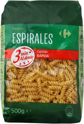 Foto de Espirales cocción rápida