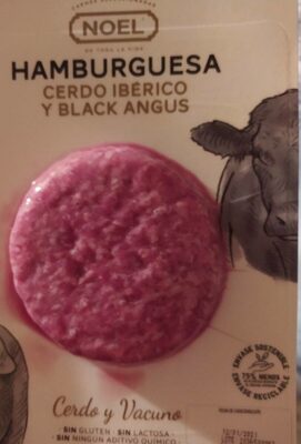 Foto de Hamburguesa cerdo ibérico y black angus