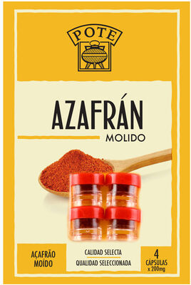 Foto de Azafrán Molido - Blist 4 cáp x 200mg