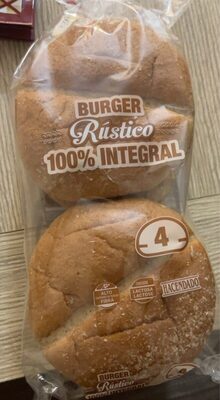 Foto de Burger rústico 100% Integral