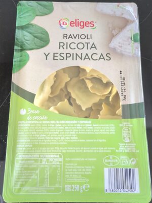 Foto de Ravioli de Ricota y Espinacas