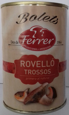 Foto de Rovellón trozos