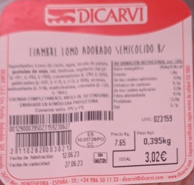 Foto de Lomo adovado al horno