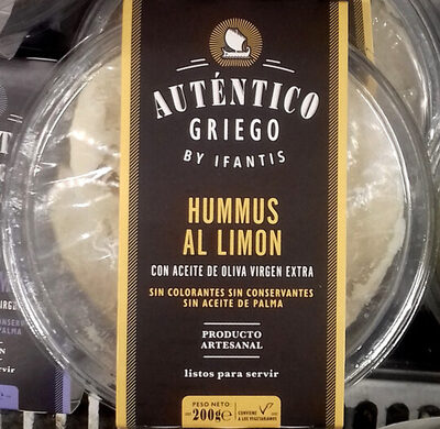Foto de Hummus al Limón Auténtico Griego