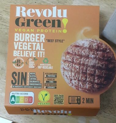 Foto de Revolut Green Burguer Vegetal
