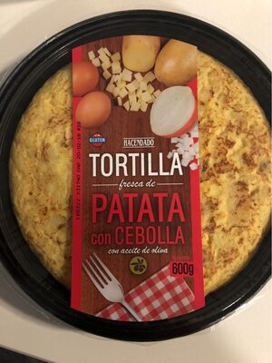Foto de Tortilla fresca de patata con cebolla