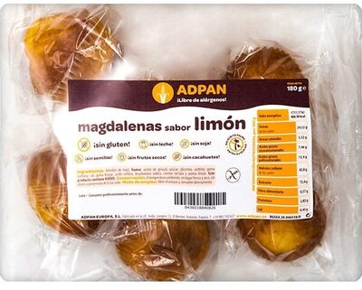 Foto de Magdalenas sabor limón