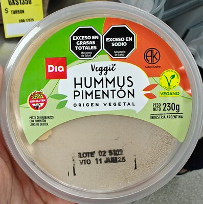 Foto de Humus Pimenton