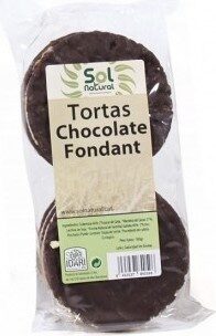 Foto de Tortas De Arroz Chocolate Fondant