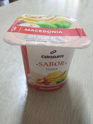 Foto de Yogur sabor macedonia