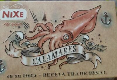 Foto de Calamares en su tinta
