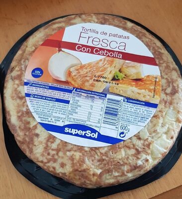 Foto de Tortilla de patata Fresca con cebolla
