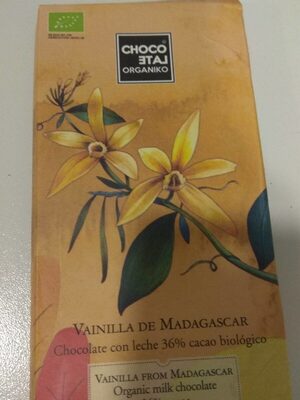 Foto de Chocolate con leche de vainilla de Madagascar