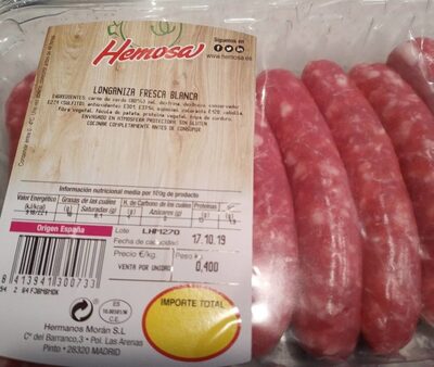 Foto de Longaniza fresca blanca