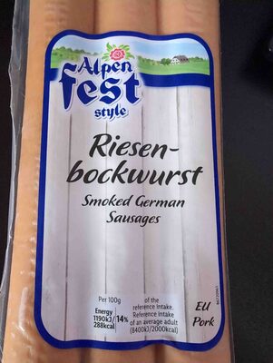 Foto de Smoked German Sausages