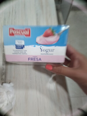 Foto de yogur pasteurizado de fresa