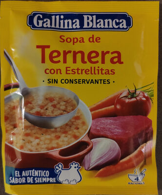 Foto de Sopa de Ternera con Estrellitas