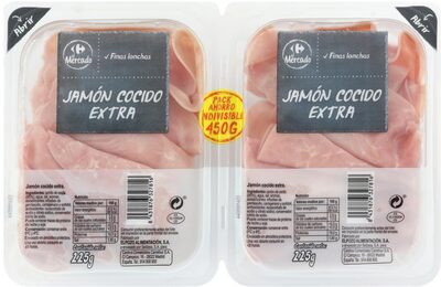 Foto de Jamón cocido extra finas lonchas