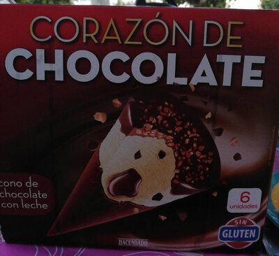 Foto de Helado corazón de chocolate