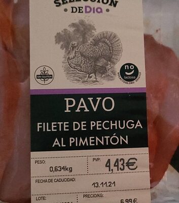 Foto de Pavo al pimentón