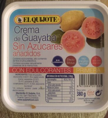 Foto de Crema de guayaba sin azúcares