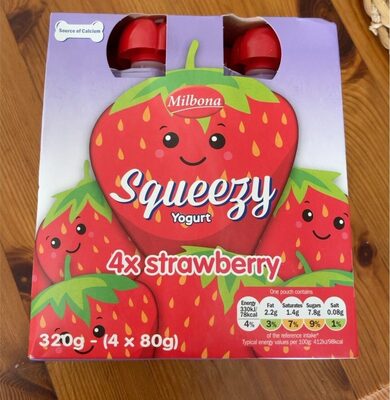 Foto de Squeezy Yoghurt: Strawberry