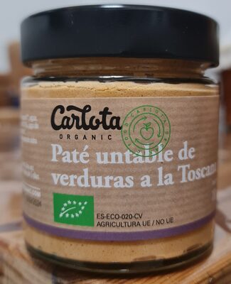 Foto de paté untable de verduras a la toscana