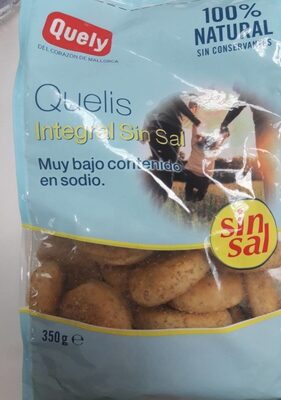 Foto de Quelis sin sal añadida con 25% harina integral