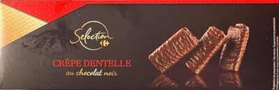 Foto de Crêpe dentelle au chocolat noir