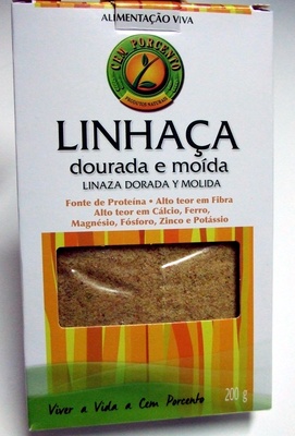 Foto de Linhaça dourada e moída