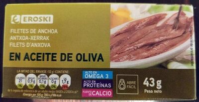 Foto de Filetes de anchoa en aceite de oliva