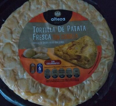 Foto de Tortilla de patata fresca sin cebolla