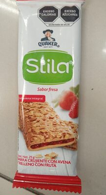 Foto de Barras de avena Quaker Stila sabor fresa