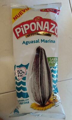 Foto de El Piponazo aguasal marina Sin Gluten bolsa 170 g