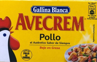 Foto de Avecrem pollo