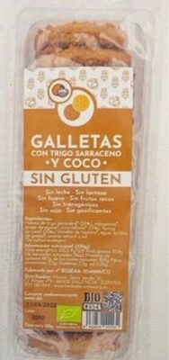Foto de Galletas con trigo Sarraceno Bio y Sin Gluten