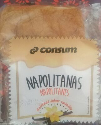 Foto de Napolitanas con crema sabor vainilla