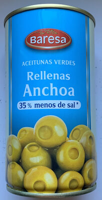 Foto de Aceitunas manzanilla rellenas de anchoa