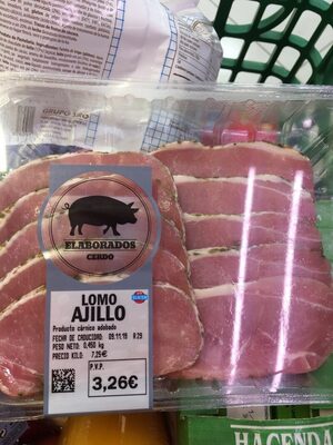 Foto de Lomo de cerdo al ajillo