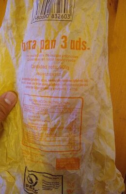 Foto de 3 barras de pan
