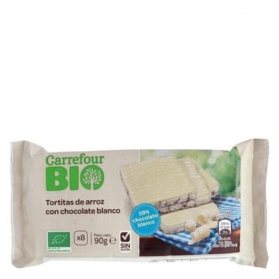 Foto de Tortita arroz con chocolate blanco