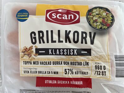 Foto de Grillkorv Klassisk (Mellantjock)