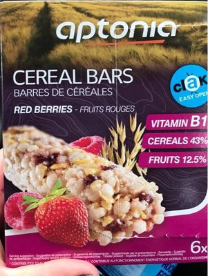 Foto de Cereal bars red berries