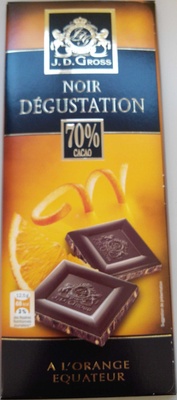 Foto de Noir dégustation à l'Orange équateur