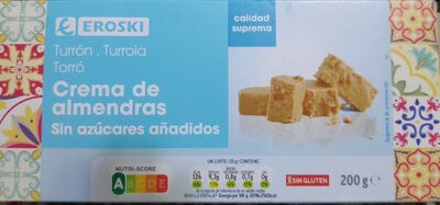 Foto de Turrón de crema de almendra