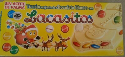 Foto de Turrón crujiente de chocolate blanco con Lascasitos