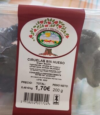 Foto de Ciruelas sin hueso