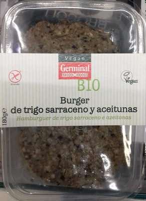 Foto de Burger de trigo sarraceno y aceitunas