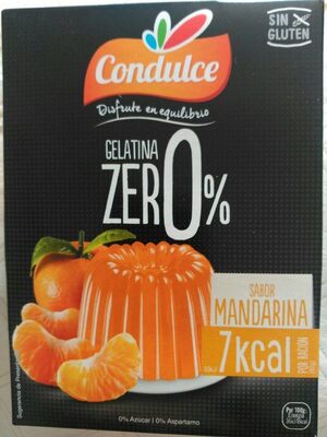 Foto de Gelatina ZERO% Sabor mandarina